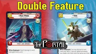 Mace Windu Red vs Yoda Blue - Double Aspect Feature - Star Wars Unlimited Match