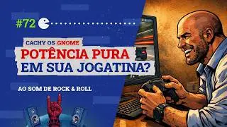Por que TROQUEI o Fedora? CachyOS roda jogos pesados com MENOS recursos?
