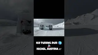 I Almost Missed the Ice Tunnel 😳🧊   Ischgl #Shorts