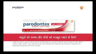 Parodontax toothpaste for healthy gums and strong teeth (Hindi)