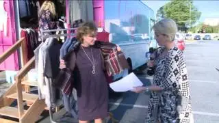 Claville Fashion Truck makes a pit stop at Virginia This Morning