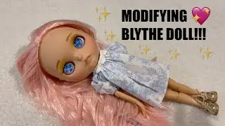 How to Modify Blythe Doll!!!✨✨✨ Custom Blythe Doll