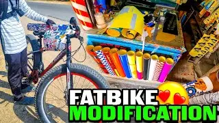 FATBIKE MODIFICATION 😍 || FINALLY we doing MODIFICATION on our FAT-BIKE 😃