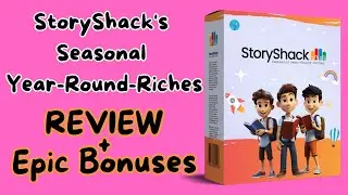 StoryShack's Seasonal Year Round Riches REVIEW| 200+ School Curriculum-Based Storybooks with PLR