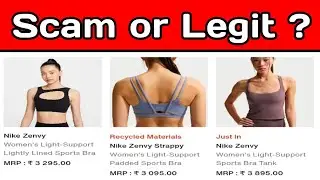Nike Zenvy Bra Review - Legit Or Total Scam Shop?
