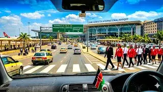 ВНУТРИ САМОГО ЗАНЯТОГО АЭРОПОРТА Восточной и Центральной Африки 🙌, JKIA 🇰🇪 Тур в разрешении 4K!🫡