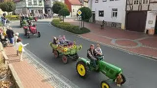 Schwanebecker Erntedankfest  2021 ganzer Umzug
