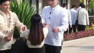 First Yaya Behind The Scenes (President at Conrad naghabulan 'to save yaya Melody)