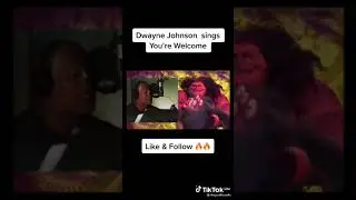 DWAYNE JOHNSON SINGS MOANA DEMI GUY
