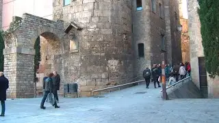 Barcelona Roman Walls, Ancient Colony Of Barcino