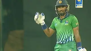 Ashan Priyanjan hit 100 runs in 48 balls for Team Dambulla