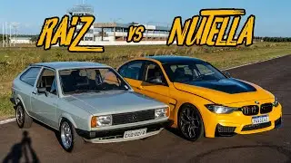 BMW 320i VS VW GOL QUADRADO AP TURBO!!😱🔥MODERNIDADE SUPERA O APZÃO?