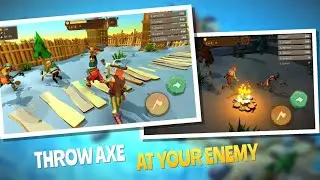 AXE.IO GAMEPLAY (ONLY MULTIPLAYER) NO Narration