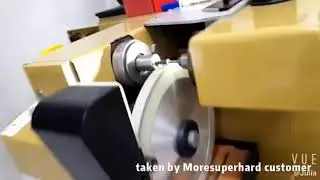 Working process of Ceramic diamond bruting wheel for natural diamond