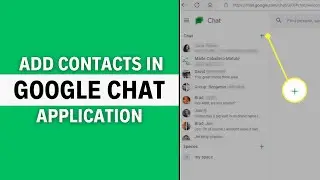 How to Add New Contacts in Google Chat App (Full Guide)