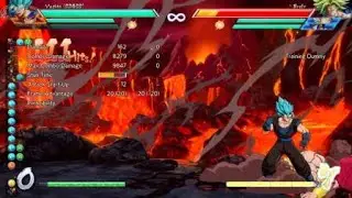 Vegito Split Finger shot Loop Combo