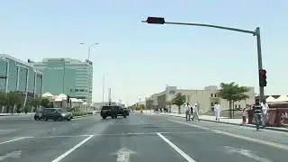 POV: Driving on Empty Takhassusi Street During Friday Prayer | Riyadh Commute