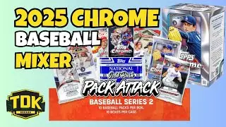 2025 Topps Chrome Mega + Blasters & Gold Rush Pack Attack Break! 1/1 HOF Legend!!