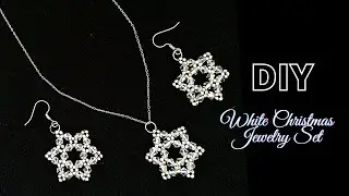 Gift for Christmas for HER. DIY Jewelry set. Beading tutorial