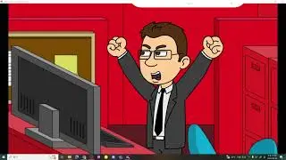 Steven (Simon's Dad/Father) Smashes his Computer/Fired