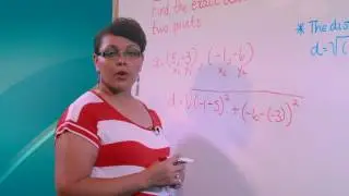 Using the distance formula