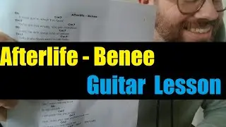 Afterlife - Benee full guitar lesson | Ryans Guitar Tutoring
