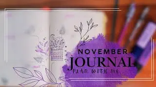 November Bullet Journal Setup 🍁 | Cosy Autumn Plan With Me (Step by Step)