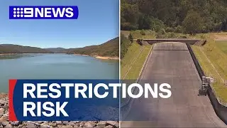 Melbourne is facing the risk of water restrictions | 9 News Australia