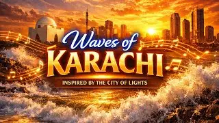 Waves of Karachi 🌊 | A Soulful Song Inspired by the City of Lights🔥 #WavesOfKarachi