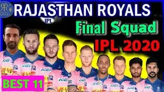 Rajasthan Royals Best Playing 11 | IPL 2020 RR Squad