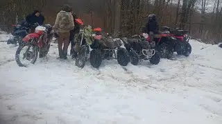 Atv vlog prima ieșire după topirea zăpezii 