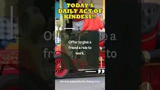 Day 14 - Daily Disney Random Acts of Kindness #disney #shorts #kindness #justdoit