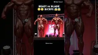 Beast Winklar vs Blade Jackson ☠️ Biceps #cbum #shorts #viralvideo #trend #hadi #samson #gymedits