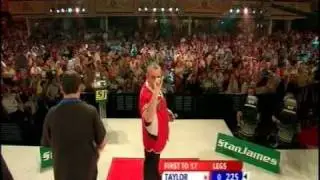 Phil Taylor vs Terry Jenkins Part 1 - 2007 World Matchplay Semi Finals