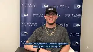 Daniel Cabrera has LASIK Surgery at Williamson Eye to Prep for Pro Baseball