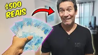DEI 500 REAIS PRO MEU PAI GASTAR COMO QUISER