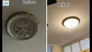 LED Ceiling Light Installation in SG by Tasfia Solutions Team