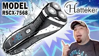 Электробритва Hatteker &mdash; распаковка и краткий обзор &mdash; модель #RSCX-7568