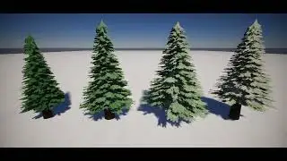 ProcJam 2022 - Evergreen Tree Generation