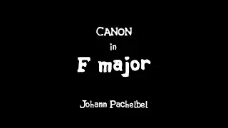 Canon in F major