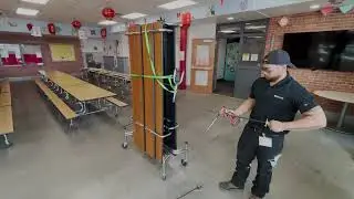 Torsion Bar Replacement for Cafeteria Tables