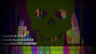 [Black MIDI] UMP Modded / Ra Ra Rasputin Final 2 83.9 Million | Carlos S. M.