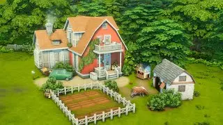 Mini Farm 🐄 | Sims 4 Speed Build | #speedbuild #sims4
