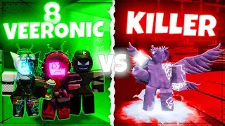 8 VEERONIC VS KILLER W FORSAKEN!? | ROBLOX