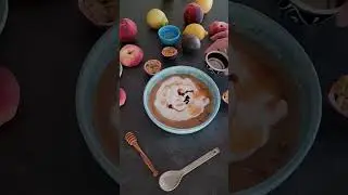Rezept mit der Keramikreibe Gourmet Rubi&reg; Pfirsich-Maracuja-Traum  #keramikreibe  #dessertrezepte