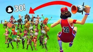 1 STICKY NADE VS 30 PLAYERS! (Fortnite FAILS & WINS #11)