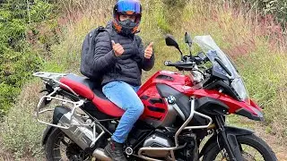Minha experiência com o pneu kenda big block  na GS 1200