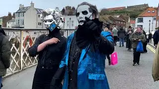 Полный пешеходный тур Whitby Goth Weekend, апрель 2023 г. | [4К]