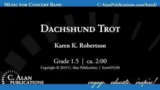Dachshund Trot (band gr. 1.5) - Karen K. Robertson