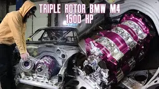 The 20B, 3-rotor Swapped BMW M4 | Rowdy's Garage: Episode 1